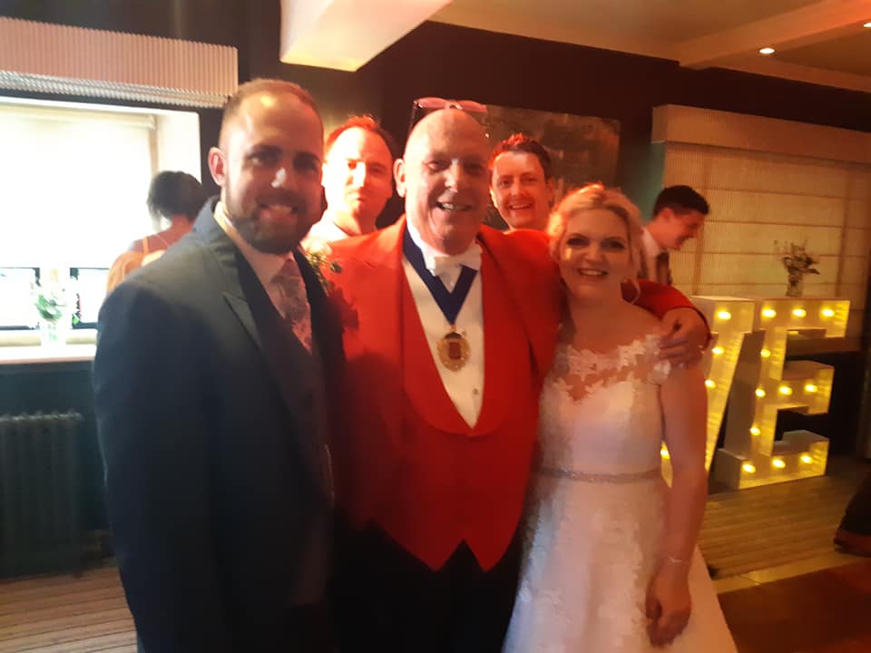 wedding toastmaster at Manor House Hotel Cotswolds