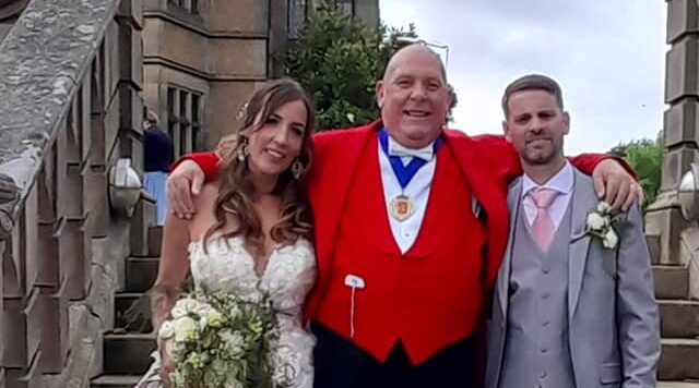 Wedding toastmaster for Fanhams Hall, Ware, Hertfordshire